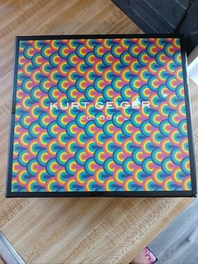 Kurt Geiger NWT/NIB EXTREMELY RARE Tic Tac Toe
